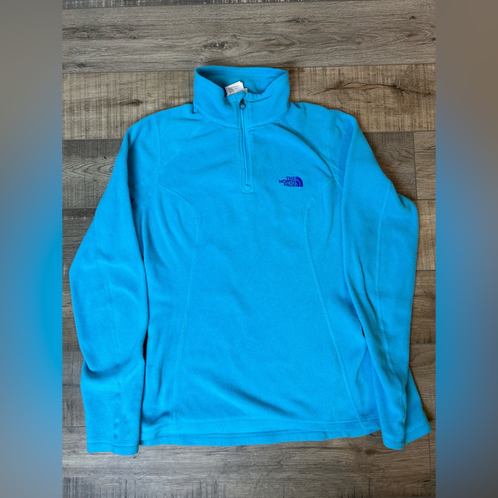 The North Face Women’s Turquoise Zip-Up Sweater